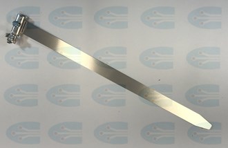 Earth strap adj 23x400mm EC400 Teubel